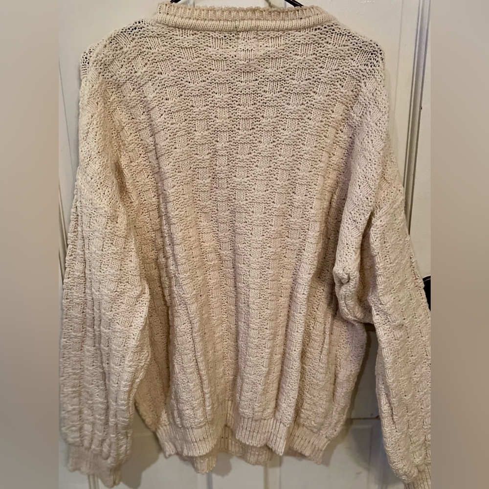 Tony Lambert Design Group Vintage 80's Chunky Knit  Sweater, Size XL - Picture 5 of 8